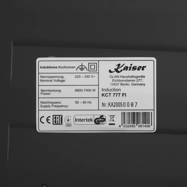Kaiser KCT 777 FI
