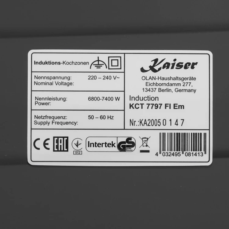Kaiser KCT 7797 FI Em